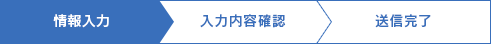 まずは情報入力をお願い致します。